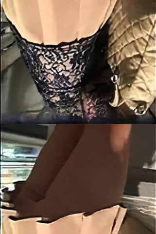 Asian MILF Upskirt No panties