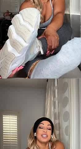 CaribbeanSolez - Post Gym Feet Sniffing Session