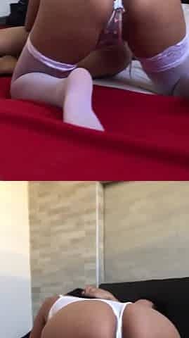 Cornudo me Presta a Su Esposa Swinger La Cojo Sin Condon y me Vengo Dentro De Su Snatch Completo two