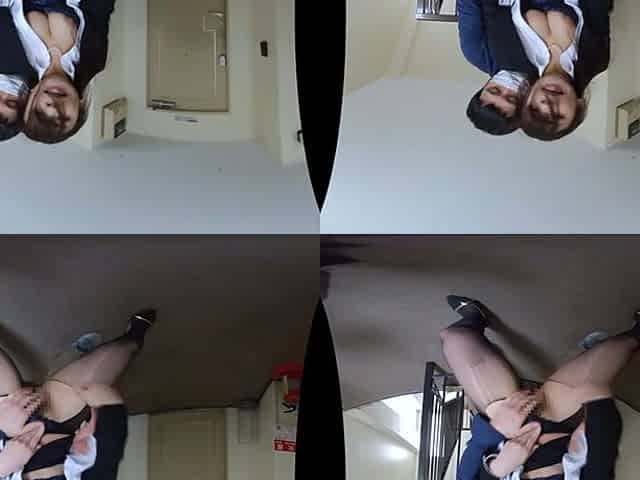 Gorgeous Japanese seductress incredible VR video