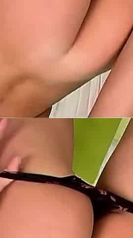 Slutty Brunette Hard Fingering to Orgasm Her Wet Hot Big Clit Pussy Vol 4