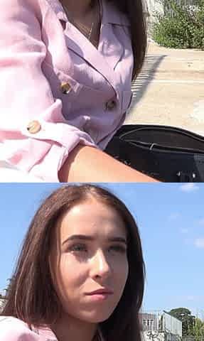 German Scout - Skinny and Small Tits Teen Model Nata Ocean First Risky Casting Fuck in Berlin