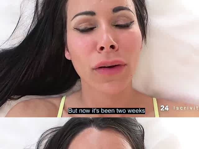 Italian Lesbian Couple Invites Guys For Hot Naughty Sex Action