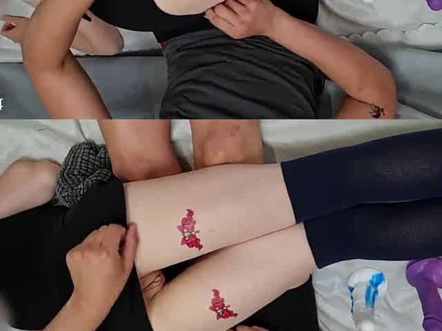 Wet Snatch craves to be tested by 2 Large Bestvibe Dildos