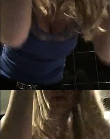 Blonde Striptease and Squirting Solo