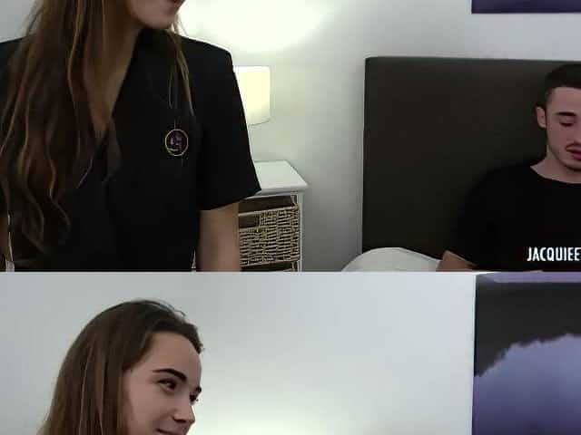 Natalia 19 Enters The Lion Cage