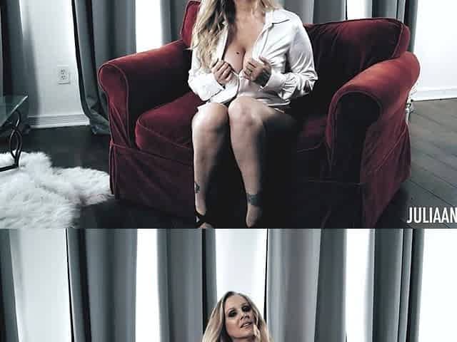 Julia Ann Anal Masturbation Panty Strip
