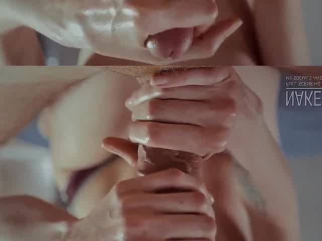 Close up JOI lingam massage for a large shlong - NakedCola