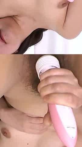 Japanese Teenies Scene 1: Hairy Teen Fucking in Threesome with Double Creampie