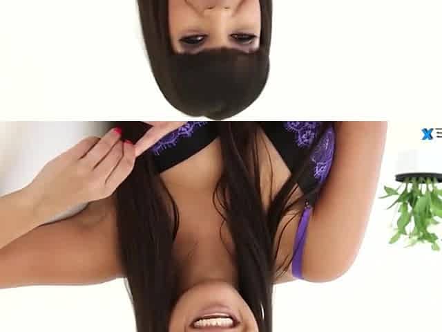 Beautiful Latin Dick Sucker Gets Facial