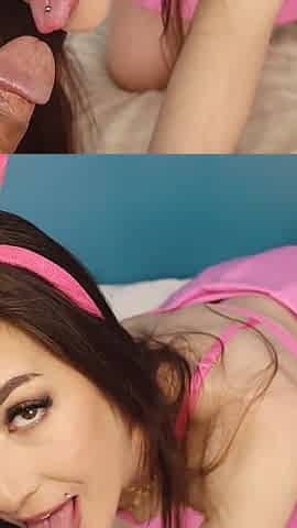 Naughty Bunny Needs a Cock! Fuck Me and Give Me a Facial!