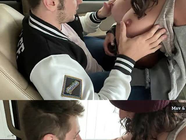 Married Pair Can't Make it to the Bedroom: Mav & Joey Lee 4K
