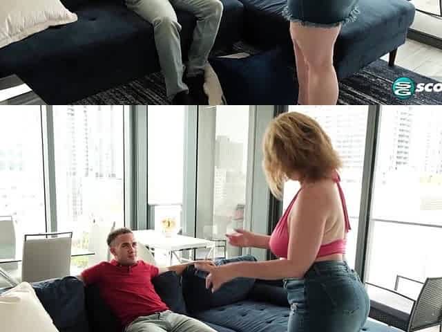 Large-titted, Mom Danni Twerks On Over Her Son's Most excellent Ally's Large Dong