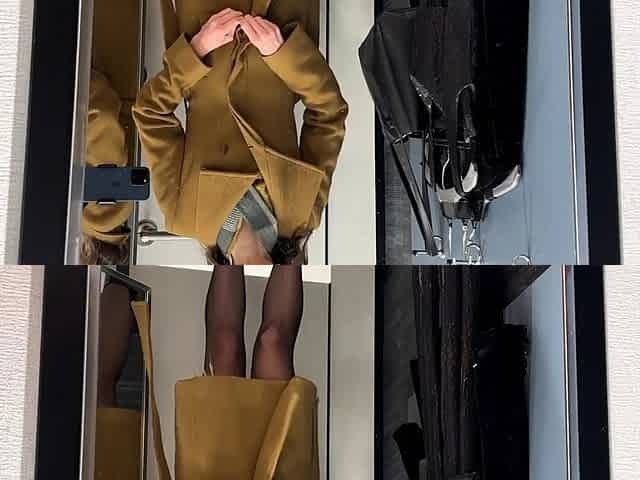 Public fun in changing room and restaurant with Lush remote