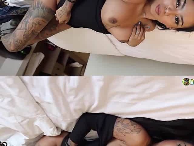 JohnTronX - Drilled this pretty Oriental doll with her legs widen wide
