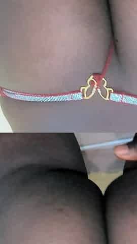 Pretty Ebony Lady with Beautiful Breast Is in Love