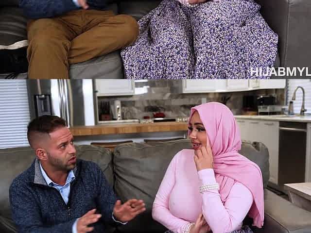 Shy Curvy Muslim Zoey Foxx Pretends To Be a Prude But Fucks Like a Slut, When Nicky Takes Out His Dick