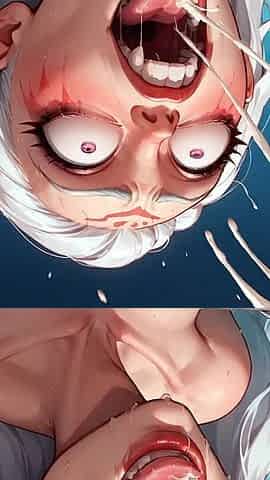 Milk Spray Orgasm: White Elf Goddess' Mind Break Hymen Assault