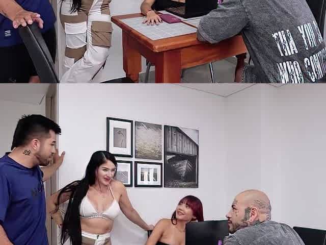 I Let My Boyfriend Fuck My Stepsister-in-law While I Riding His - Allison Sweet