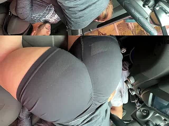 My neighbors catch me having ardent sex with my ex in his car in the centre of the street