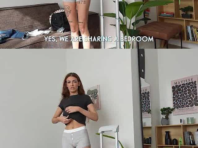 The fresh Large Titty French Swap Student shares my daybed - Salome Cllout