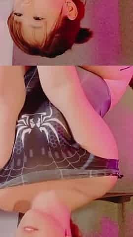 Spider Woman Cosplay BBW