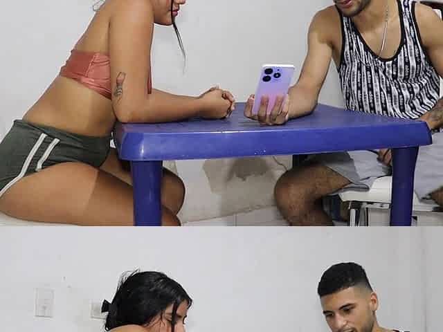 Porn in Spanish - My Beautiful Big Ass Stepsister Plays with Me Until She Feels My Cock in Her Ass