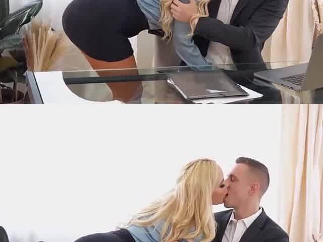 Big Ass Blonde And Savannah Bond - Needs Dick On The Job 24 07 17 Bigtits Hardcore Demoninc