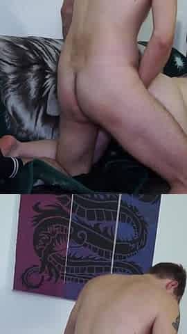 Cock loving inked blonde gets slammed by hard cock