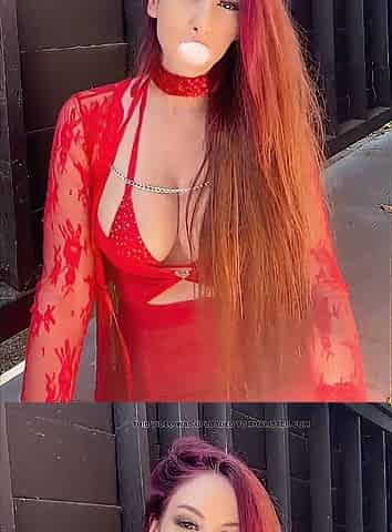 Artemisia Love Blowing Bubbles Outdoor Hawt Outfit Lengthy Hair Fetish