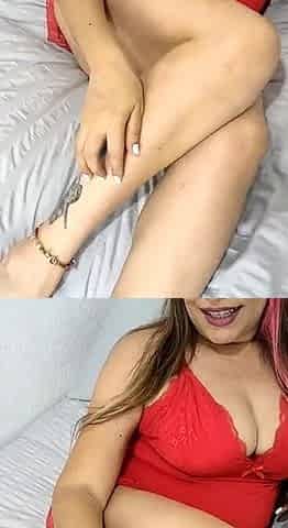 Hungry brunette solo masturbation