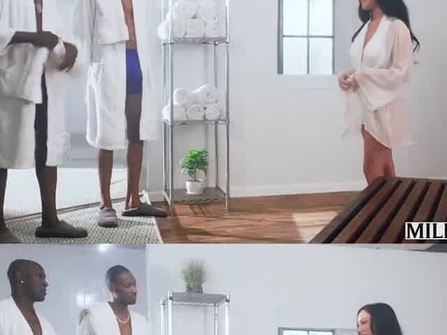Jennifer White In Gym Honey Stepmother Id Like To Fuck Gets Dped By 2 Biggest Bbcs