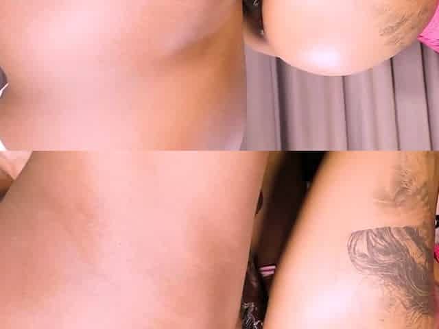 Amateur Ebony Babe Gives A Yummy Interracial Head