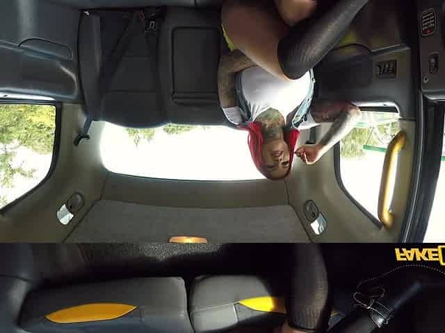 Petrol Station Big Boobs Sabien DeMonia Surprise