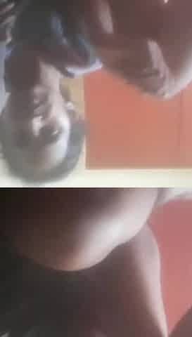 Maid Sucking the Jizz Out Whist His Legs up