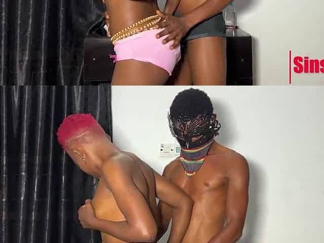 Betty Skaly receives a large ebony penis from Noni