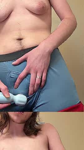 Using my Clear Sex toy!! I end up Oozing everywhere!!