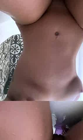 Webcam Teen masturbates and pretends you came in her mouth