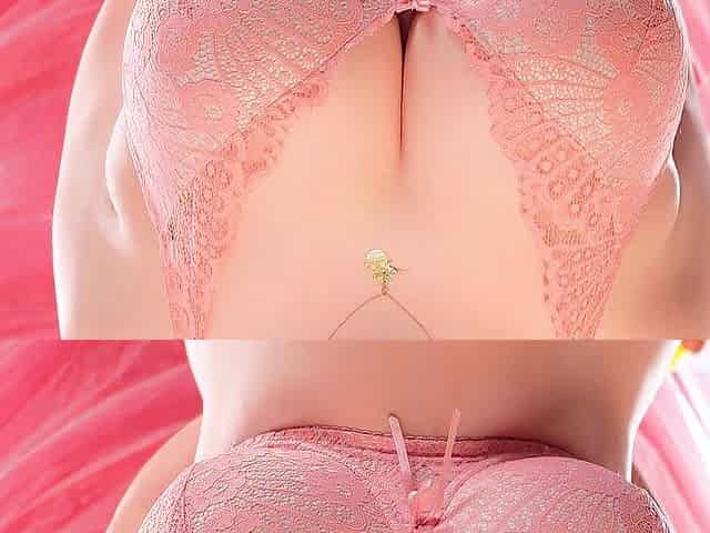 hor brassiere and underware teasing, with large natural melons