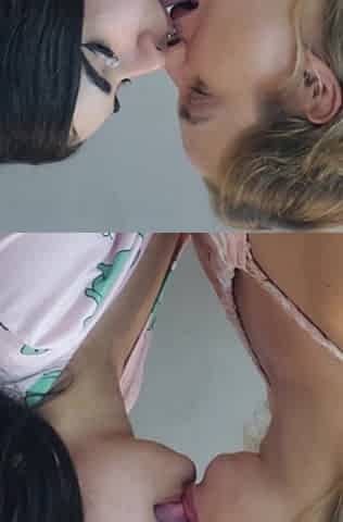 Venus and Yessika in Cute Lesbian Sex