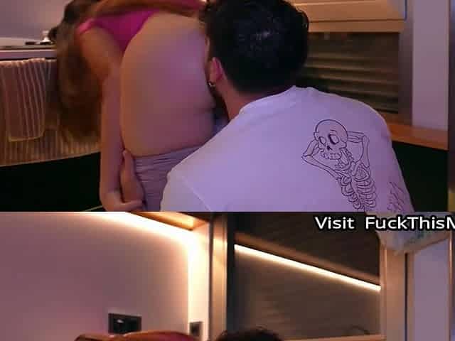 My Stepsis Teases Me In Leggings Before Dinner And Ends Up Bouncing With Her Huge Ass