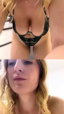 Blonde babe sophia solo compilation
