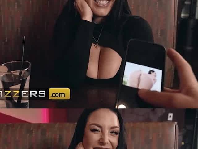 BRAZZERS - Angela White Comes To The Restaurant To Get Screwed By Jordi ENP Not To Talk Or To Eat
