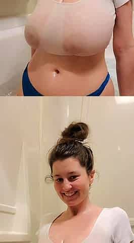 Great Big Boobs On Masturbating Redhead