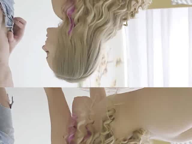 Blonde Big Natural Tits Beauty Gets Anal Fucked