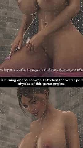 Her Intense Evening Routine Realistic Shower, Yoga Workout & Dressing up - the Office - Part 9 - Damaged Coda - by Porn Game 4u