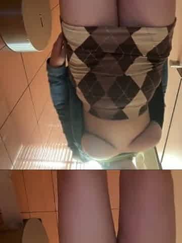 Masturbating on the public place