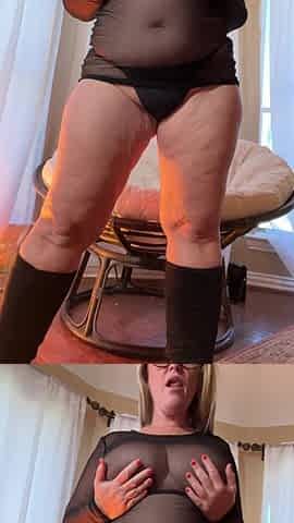 Black Sheer, Boots, & BBC
