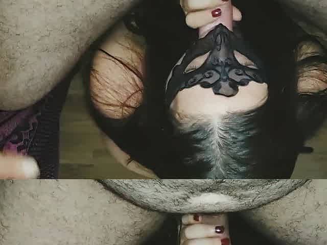 Ejaculation in this gorgeous throat