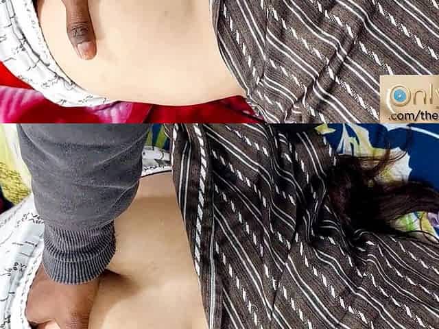 Masturbating on Step Sisster's Ass Booty